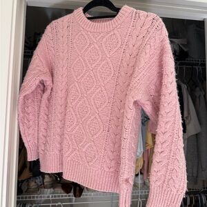 Daily Drills Pink oversized sweater